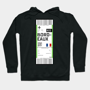 Boarding pass for Toulouse Hoodie